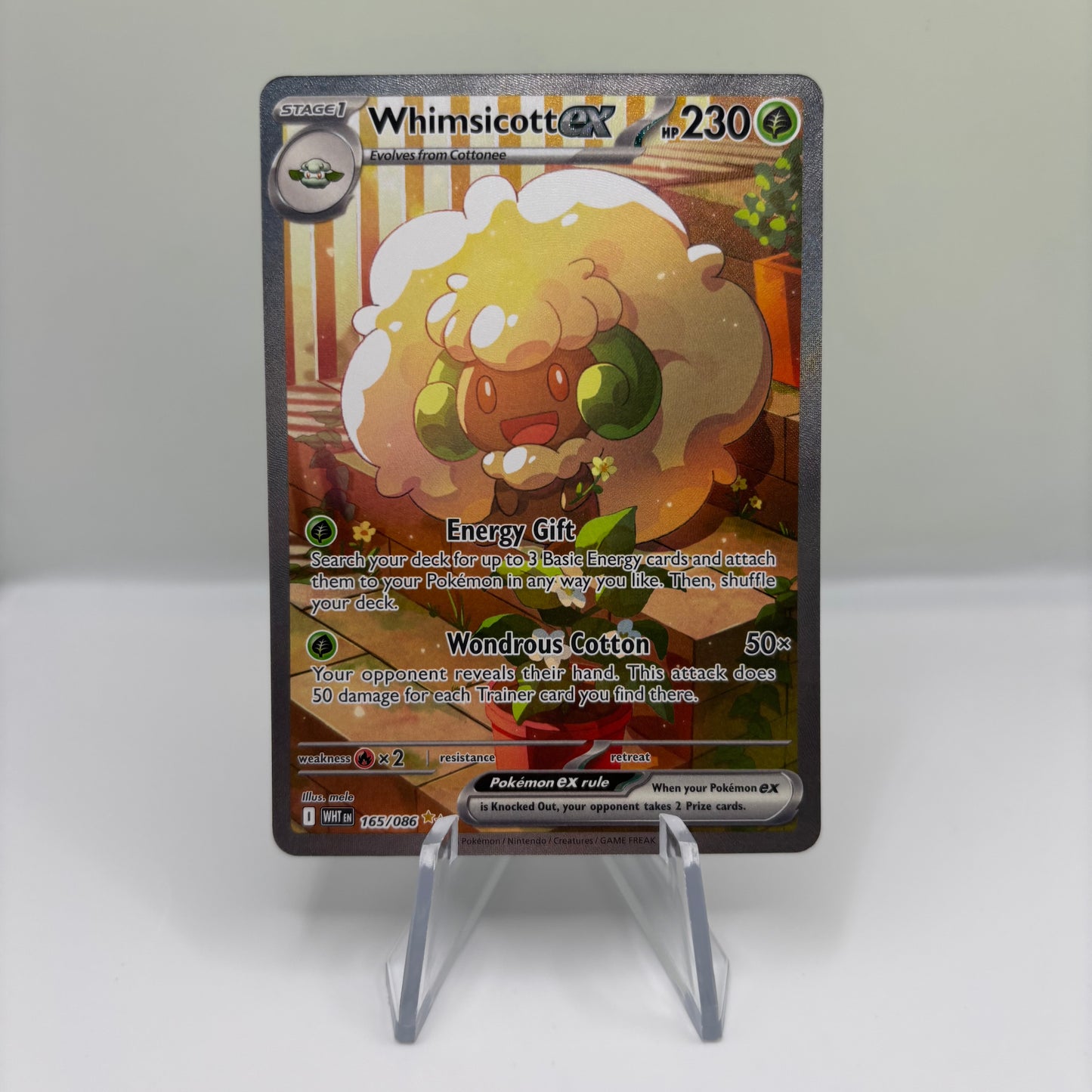 Whimsicott ex - 165/086 - SV: White Flare