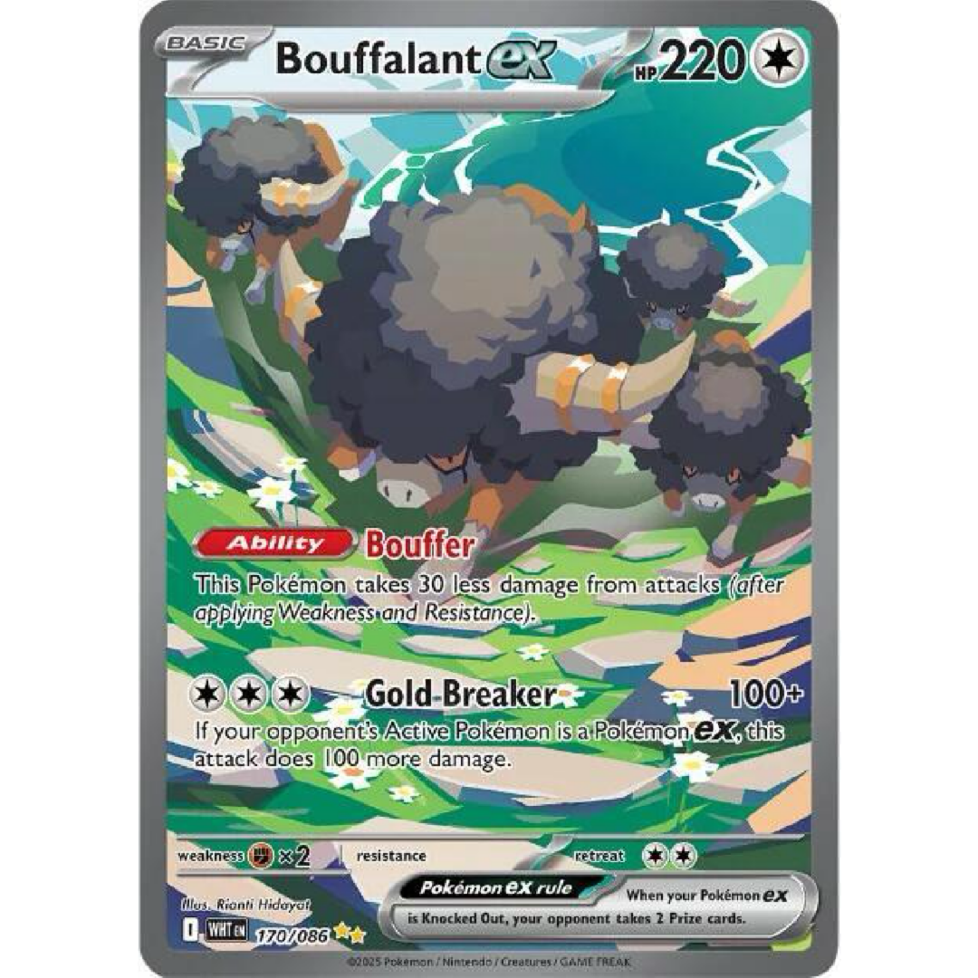 Bouffalant ex - 170/086 - SV: White Flare