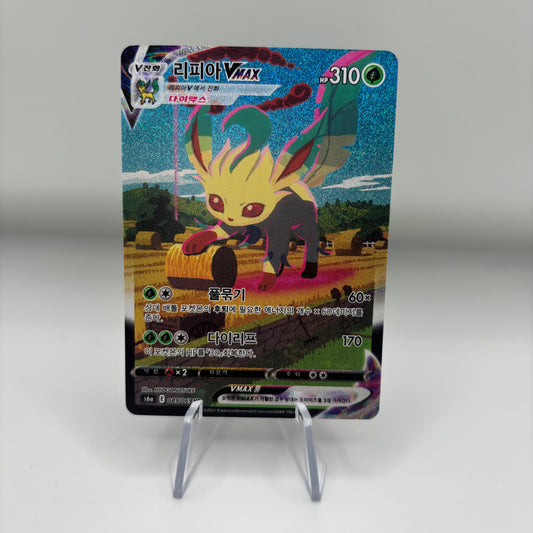 Leafeon Vmax #89 - Eevee Heroes *Korean*