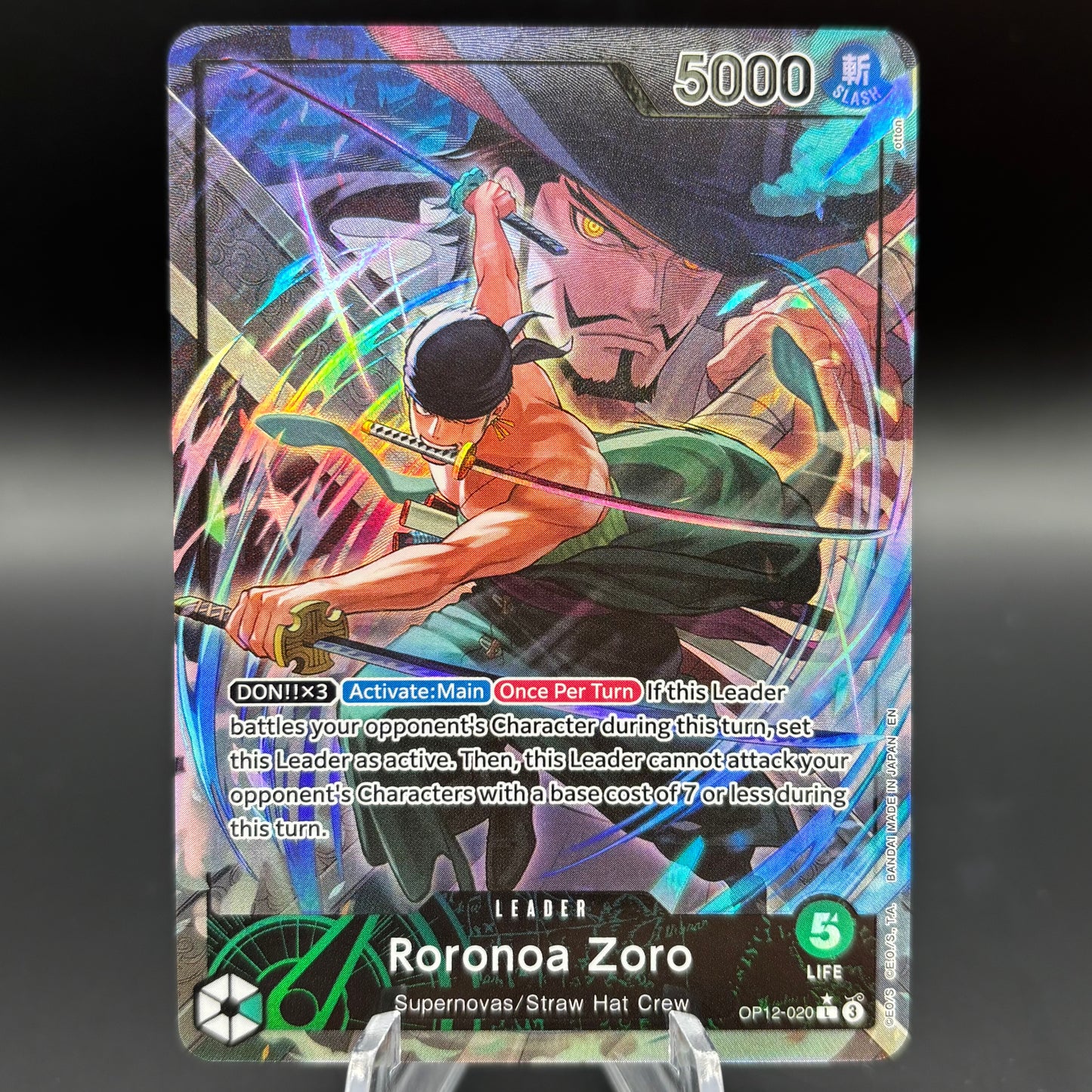 Roronoa Zoro (020) (Alternate Art) - Legacy of the Master Single Card