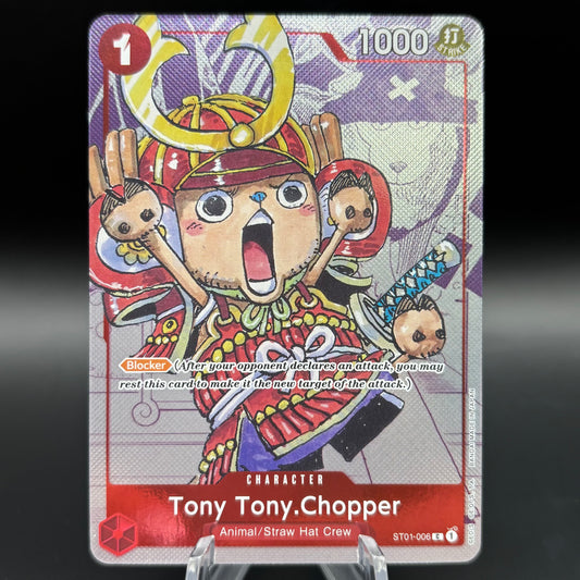 Tony Tony.Chopper *LIGHT PLAY* - ST01-006 (Alternate Art) - One Piece PR Single Card