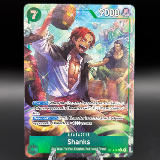 Shanks (Alternate Art) - The Azure Sea's Seven Single Card