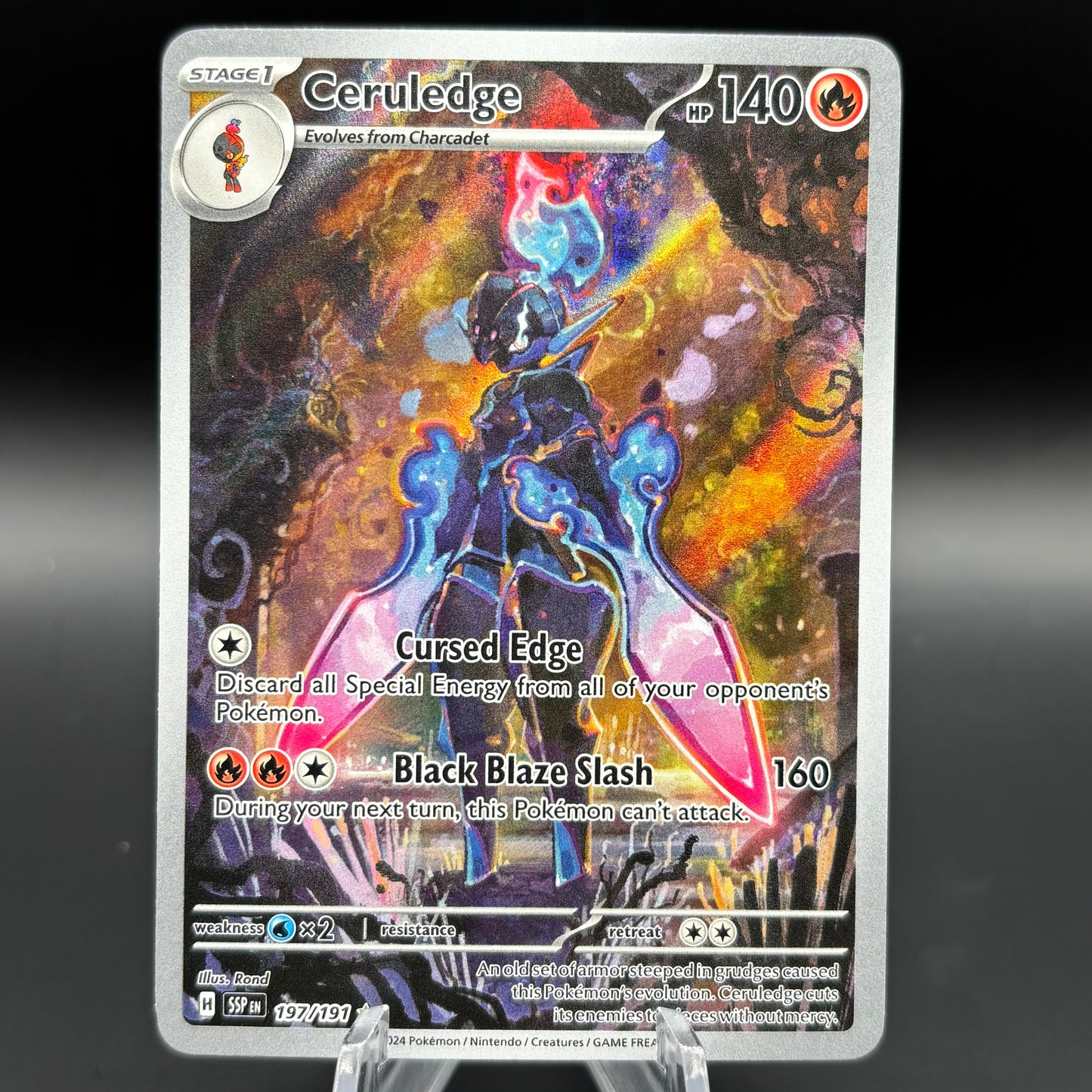 Ceruledge - 197/191  *LIGHT PLAY* - SV08: Surging Sparks Single Card