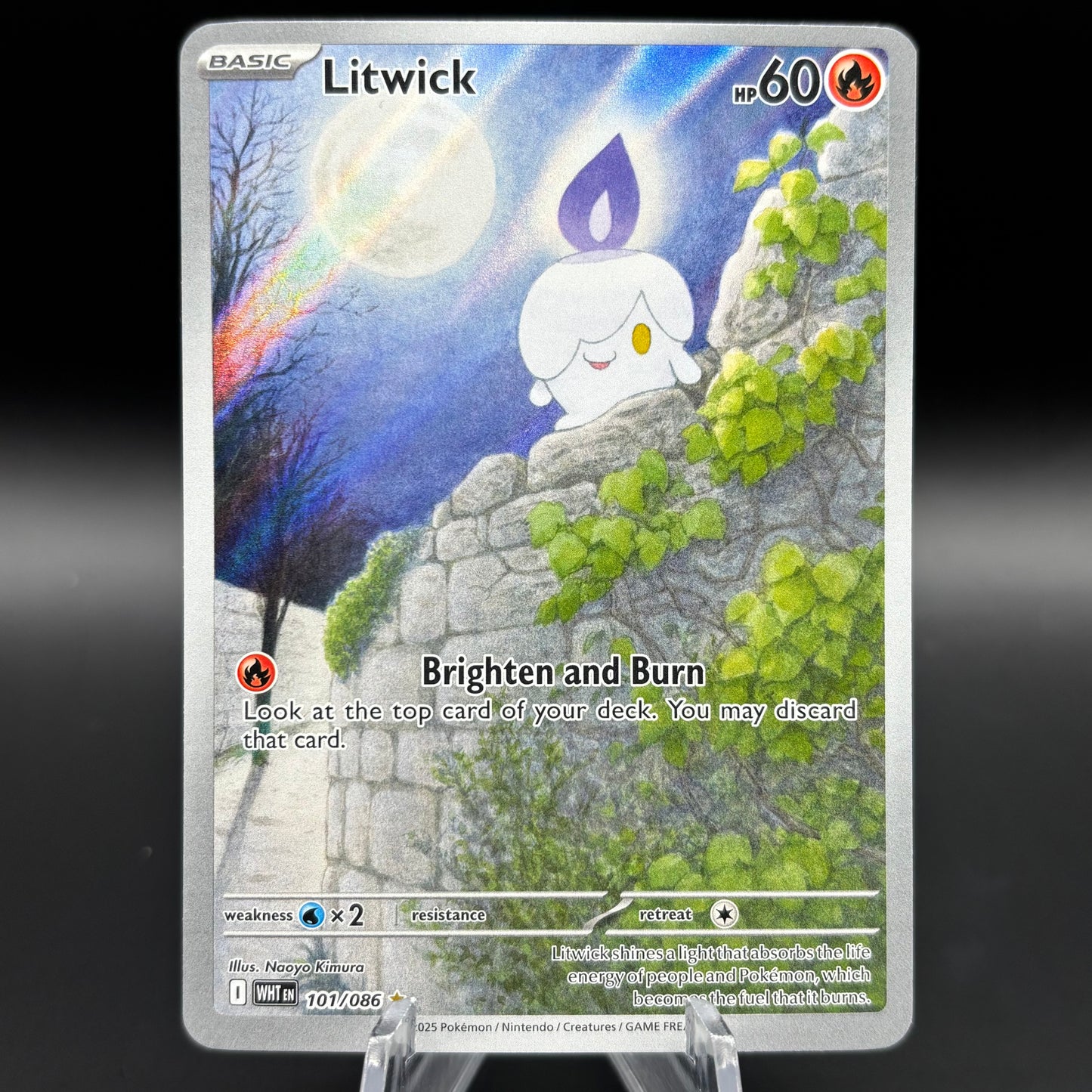 Litwick - 101/086 - SV: White Flare Single Card