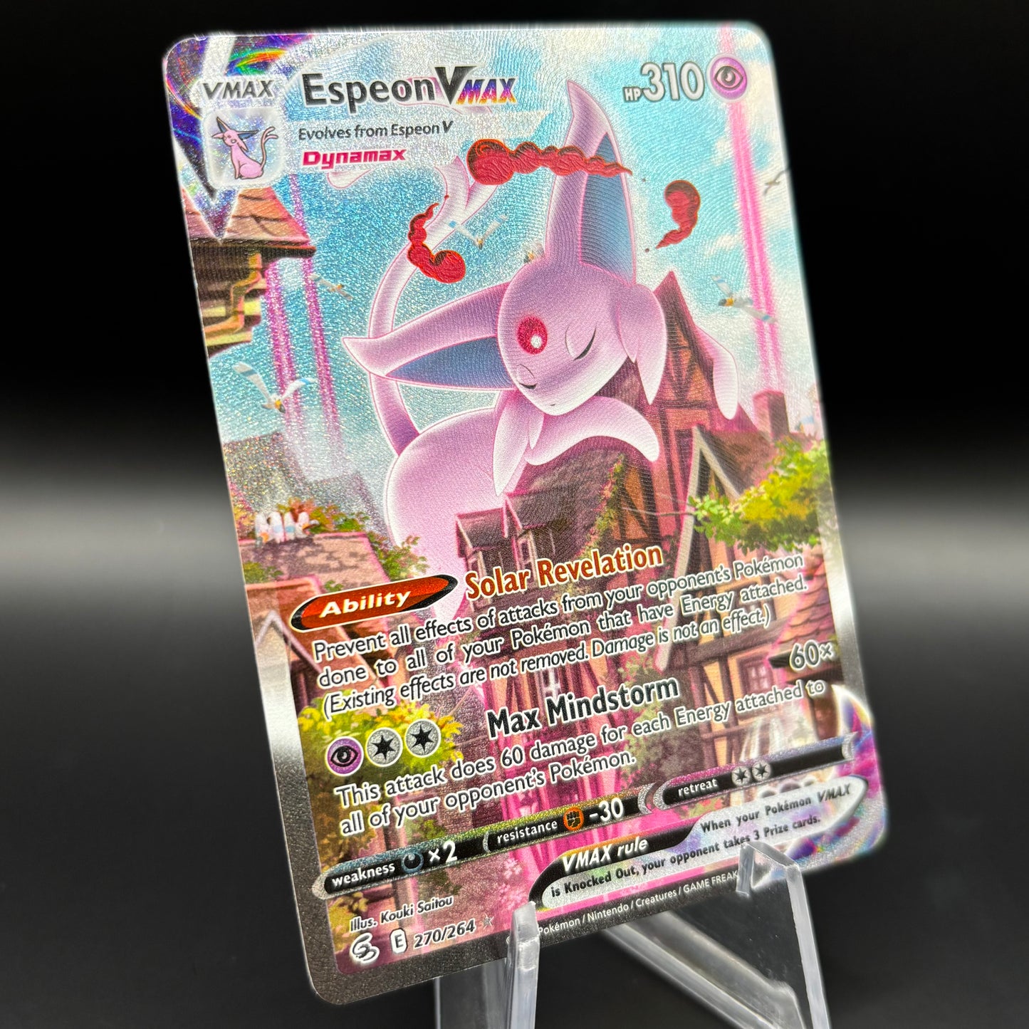 Espeon VMAX (Alternate Art Secret) - SWSH08: Fusion Strike Single Card