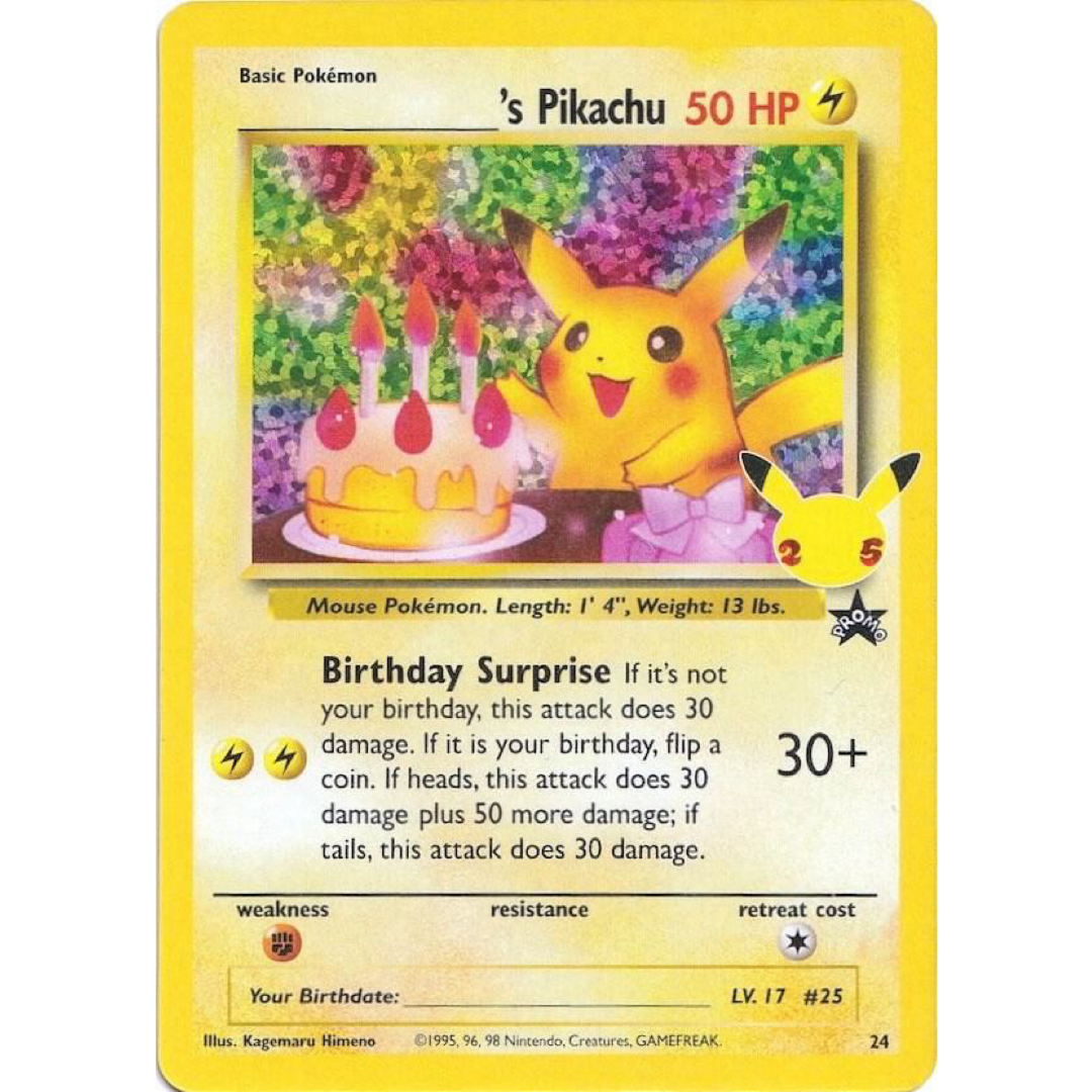 ______'s Pikachu - Celebrations: Classic Collection