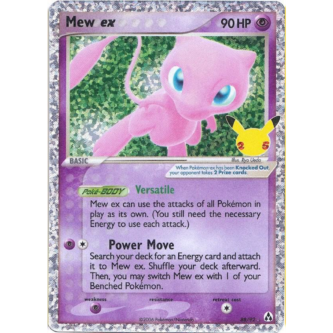 Mew ex - Celebrations: Classic Collection