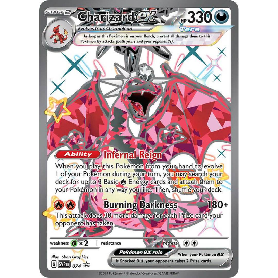 Charizard ex - 074 - SV: Scarlet & Violet Promo Cards