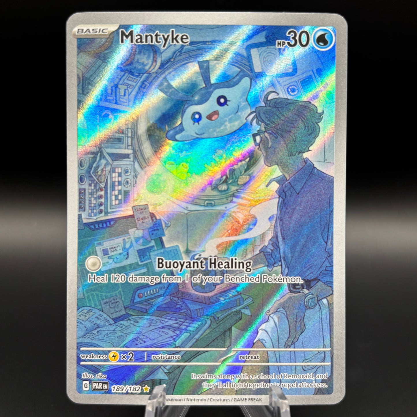 Mantyke - 189/182 - SV04: Paradox Rift Single Card