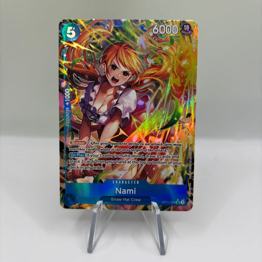 Nami (054) (Alternate Art) - A Fist of Divine Speed