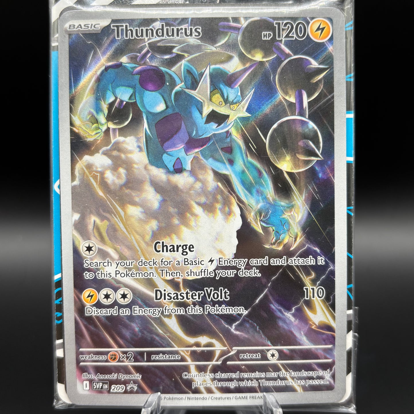 Thundurus - 209 - SV: Scarlet & Violet *Sealed PR* Single Card