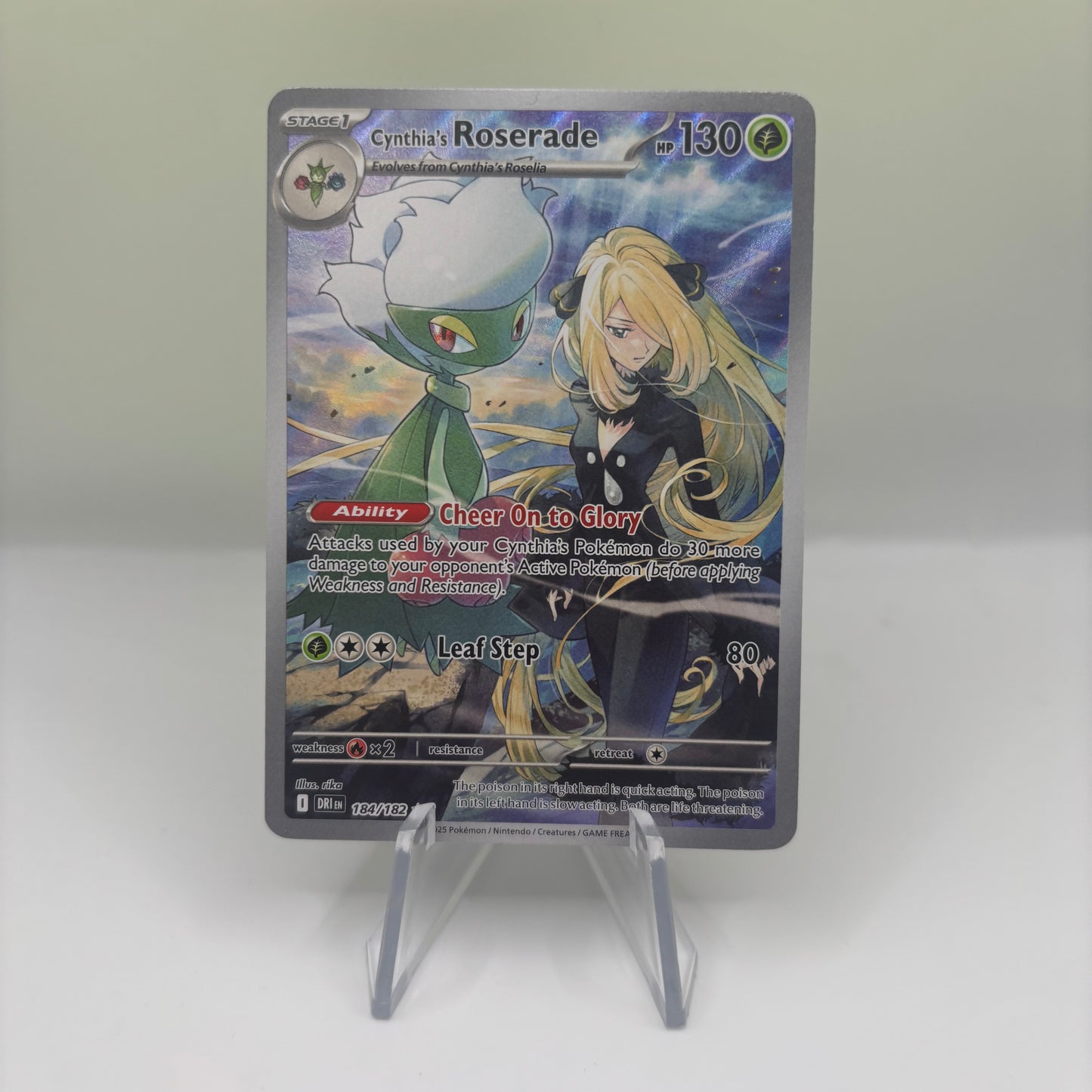 Cynthia's Roserade - 184/182 - SV10: Destined Rivals
