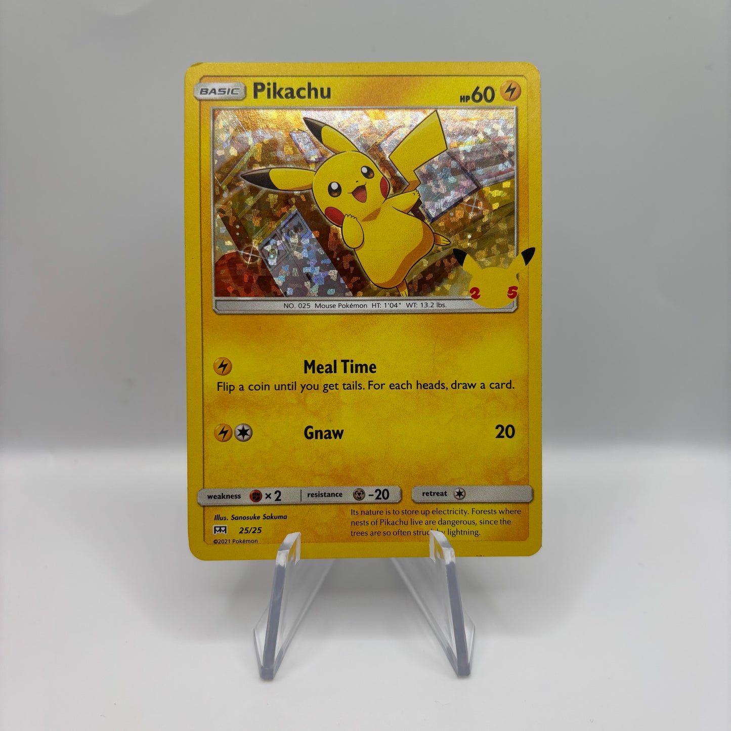 Pikachu - 25/25 - McDonald's 25th Anniversary (PR)