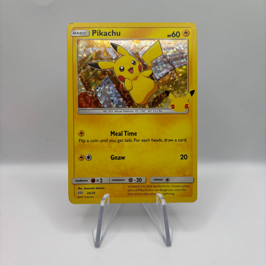 Pikachu - 25/25 - McDonald's 25th Anniversary (PR)