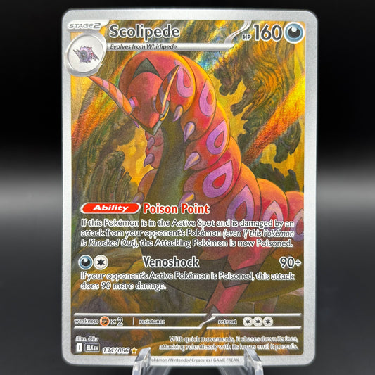Scolipede - 134/086 - SV: Black Bolt Single Card