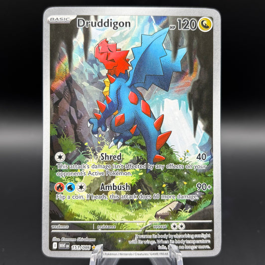 Druddigon - 151/086 - SV: White Flare Single Card