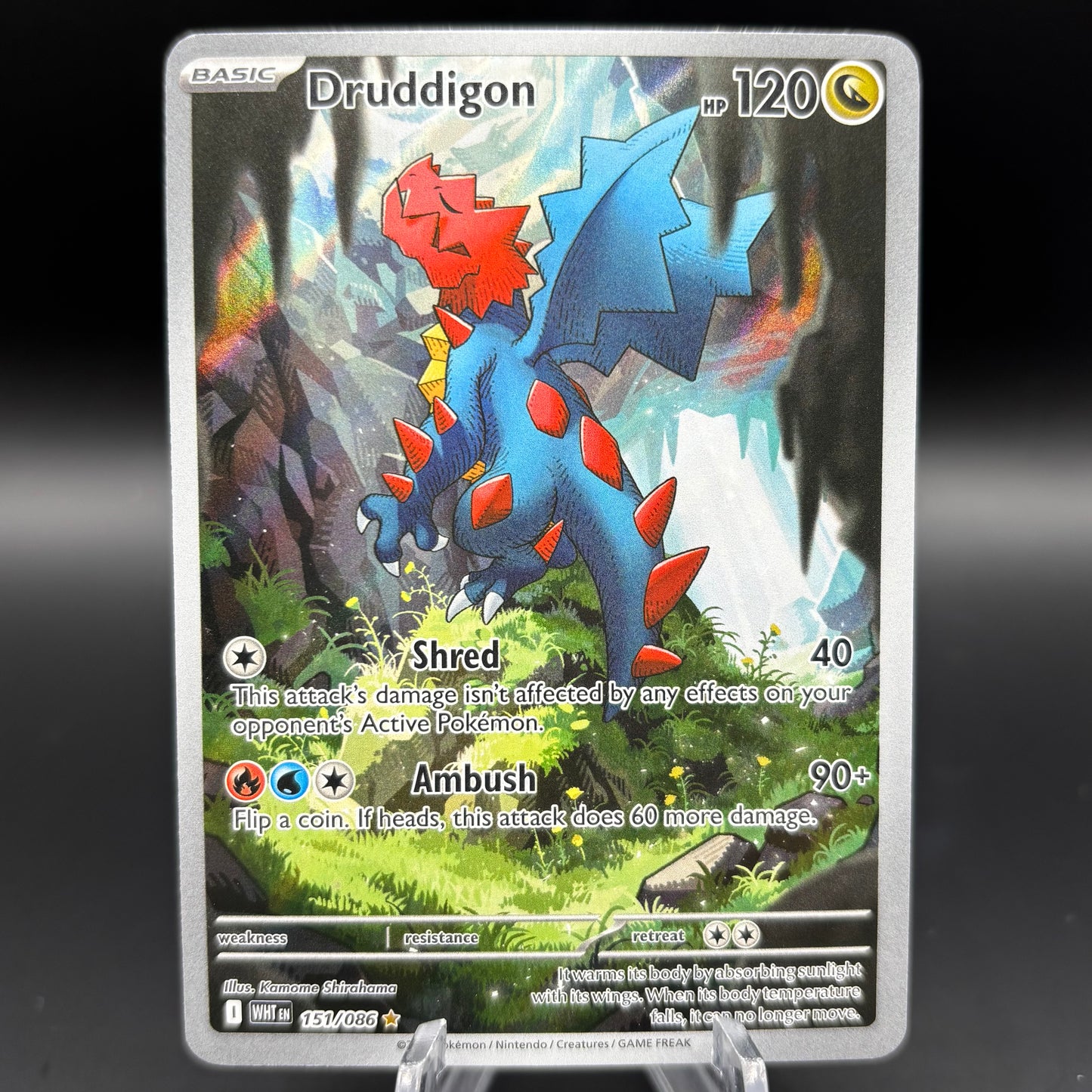 Druddigon - 151/086 - SV: White Flare Single Card