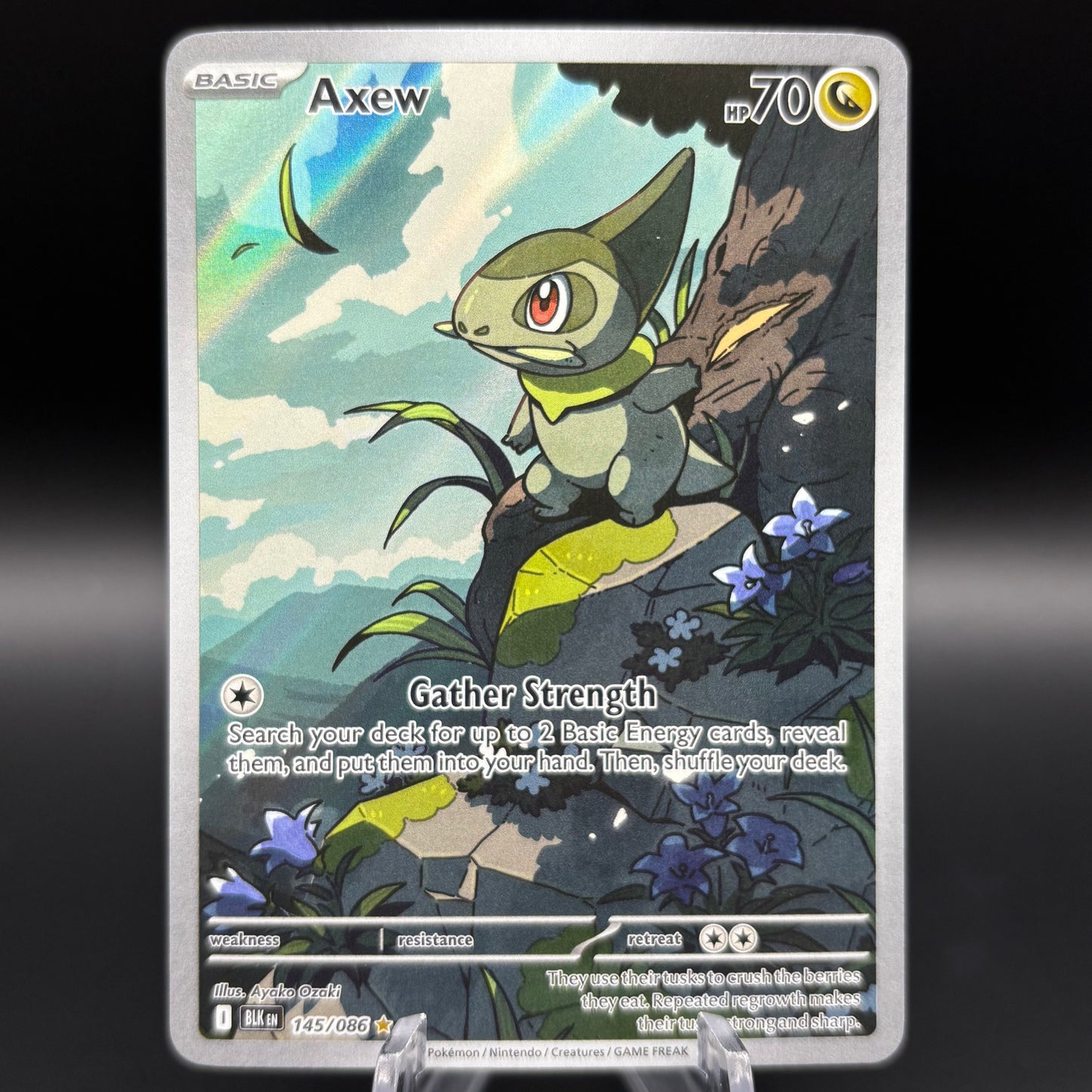Axew - 145/086 - SV: Black Bolt Single Card