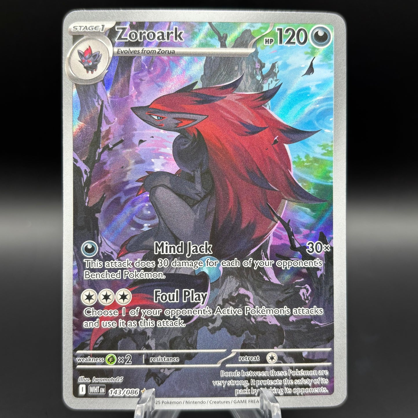 Zoroark - 143/086 - SV: White Flare Single Card