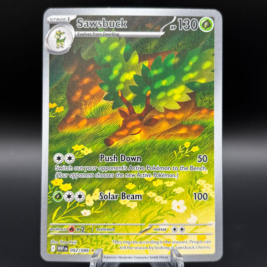 Sawsbuck - 092/086 - SV: White Flare Single Card