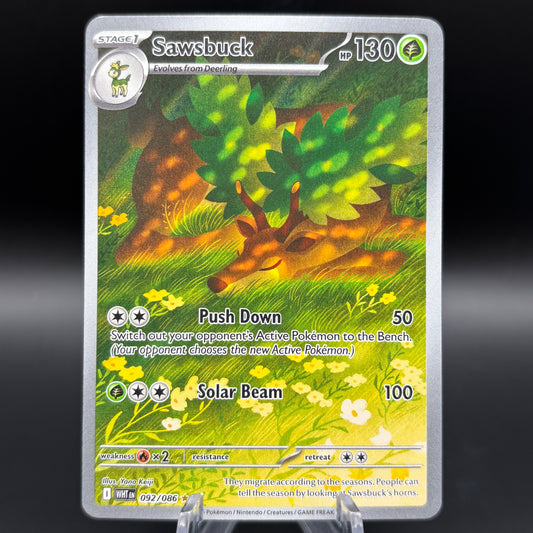 Sawsbuck - 092/086 - SV: White Flare Single Card