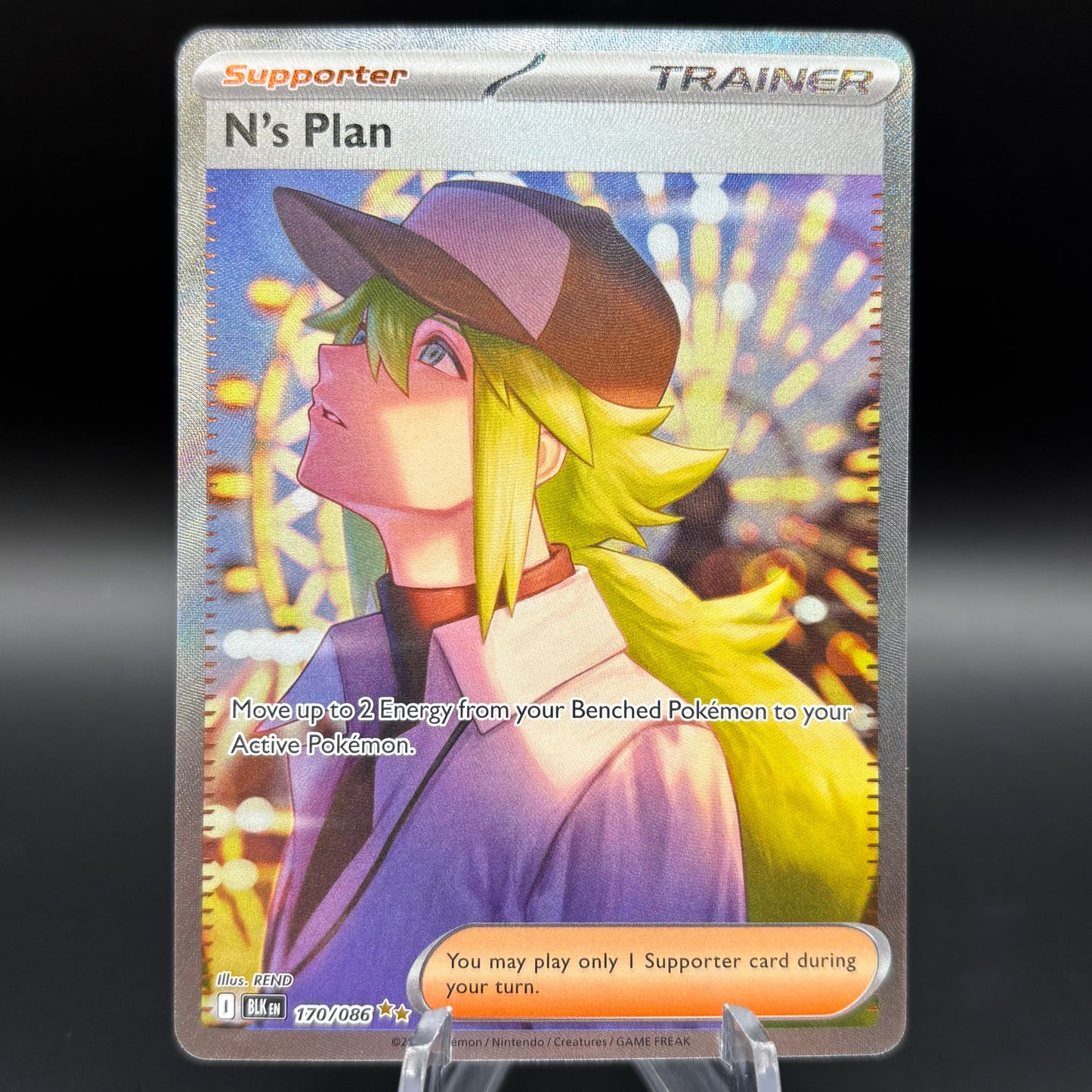N's Plan - 170/086 - SV: Black Bolt Single Card