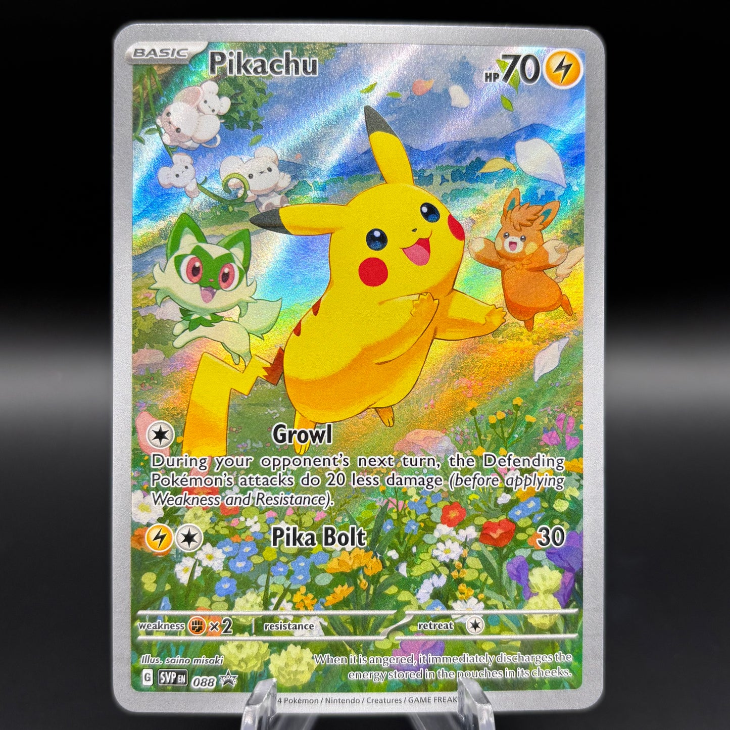Pikachu - 088 - SV: Scarlet & Violet PR Single Card