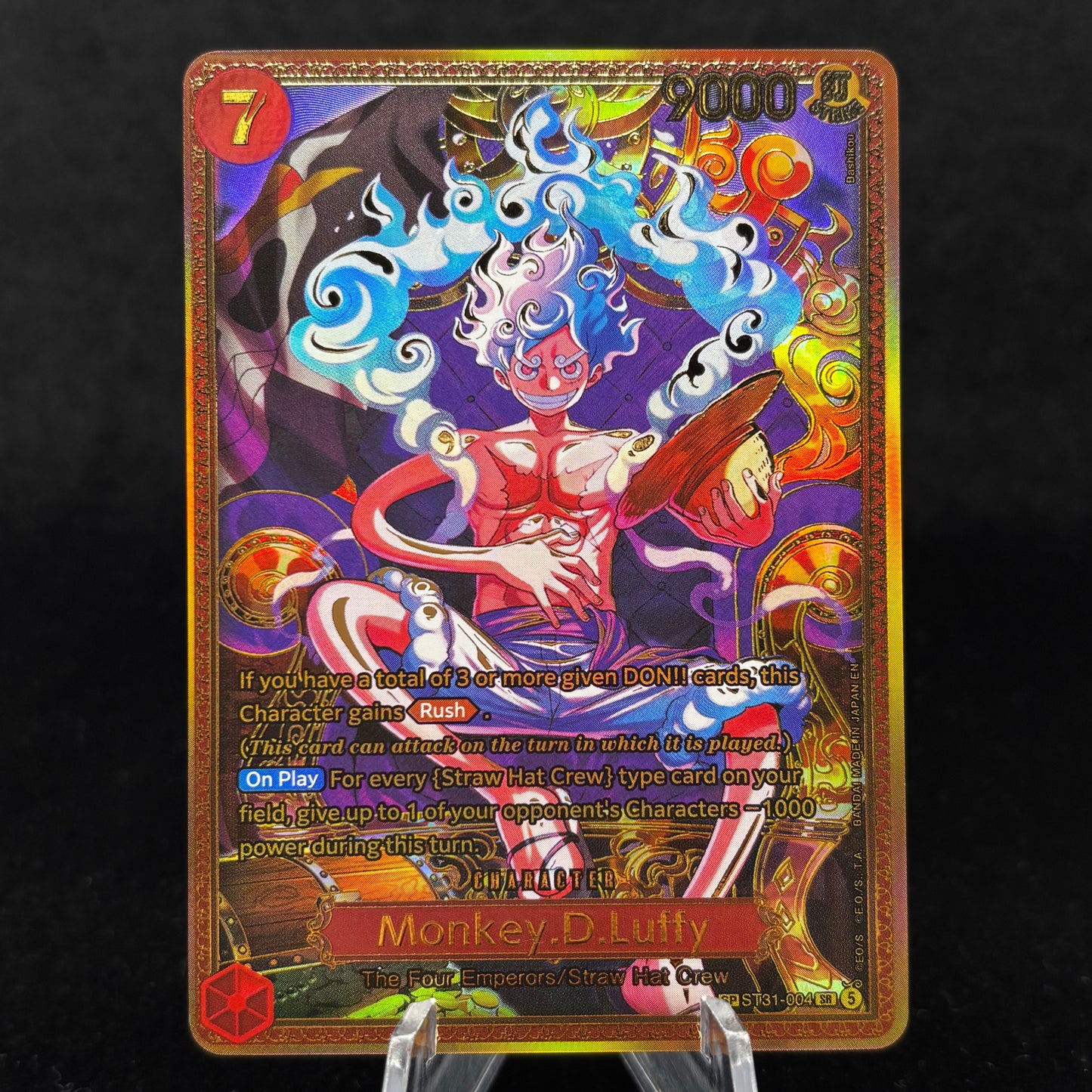 Monkey.D.Luffy (ST31-004) (SP) - The World's Strongest Warriors Single Card