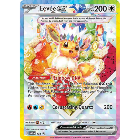 Eevee ex - 174 - SV: Scarlet & Violet Promo Cards single card