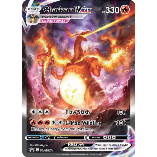 Charizard VMAX - SWSH261 - SWSH: Sword & Shield Promo Cards single card