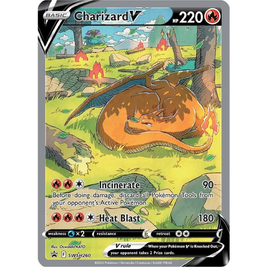 Charizard V - SWSH260 - SWSH: Sword & Shield Promo Cards single card