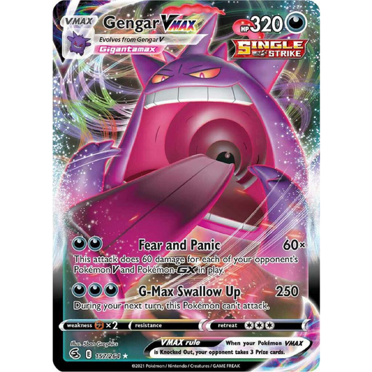 Gengar VMAX - SWSH08: Fusion Strike single card
