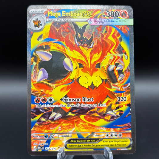 Mega Emboar ex - 273/217 - ME: Ascended Heroes Single Card