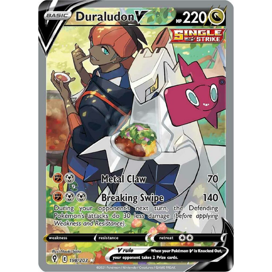 Duraludon V (Alternate Full Art) - SWSH07: Evolving Skies single card