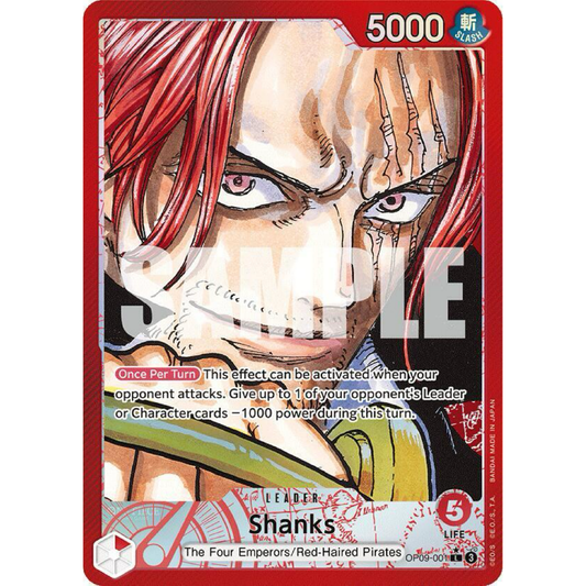 Shanks (001) (Parallel) - Emperors in the New World single card