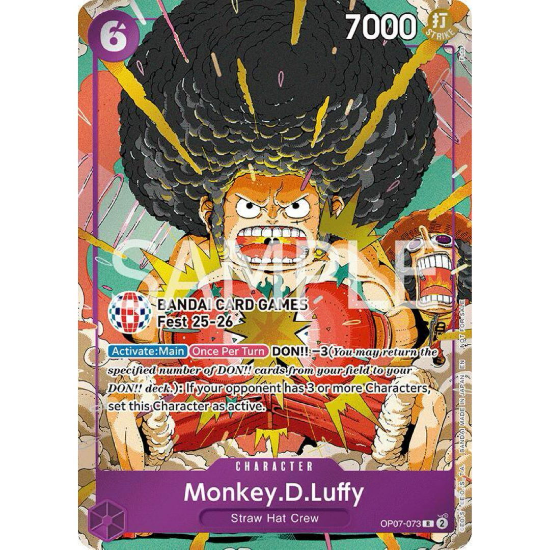 Monkey.D.Luffy (BANDAI Card Games Fest 25-26) - One Piece Promotion Cards single card