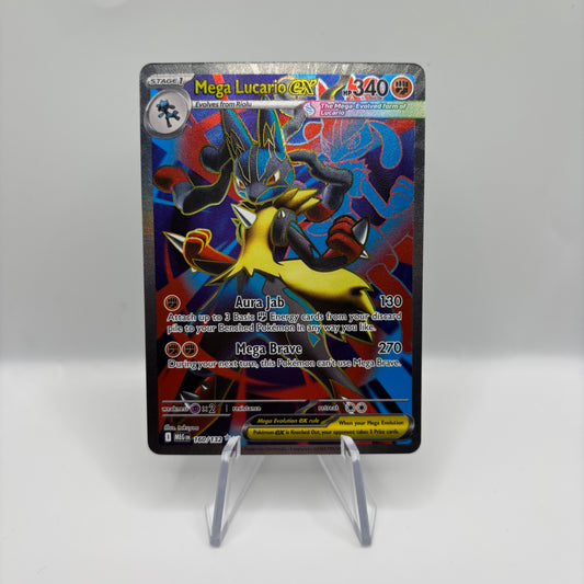Mega Lucario ex - 160/132 - ME01: Mega Evolution Single Card