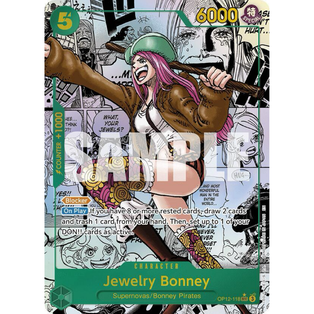 Jewelry Bonney (118) (Manga) - Legacy of the Master (OP12) single card