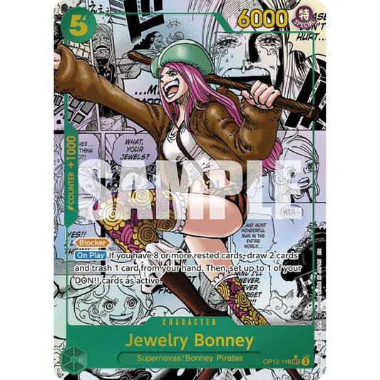 Jewelry Bonney (118) (Manga) - Legacy of the Master (OP12) single card