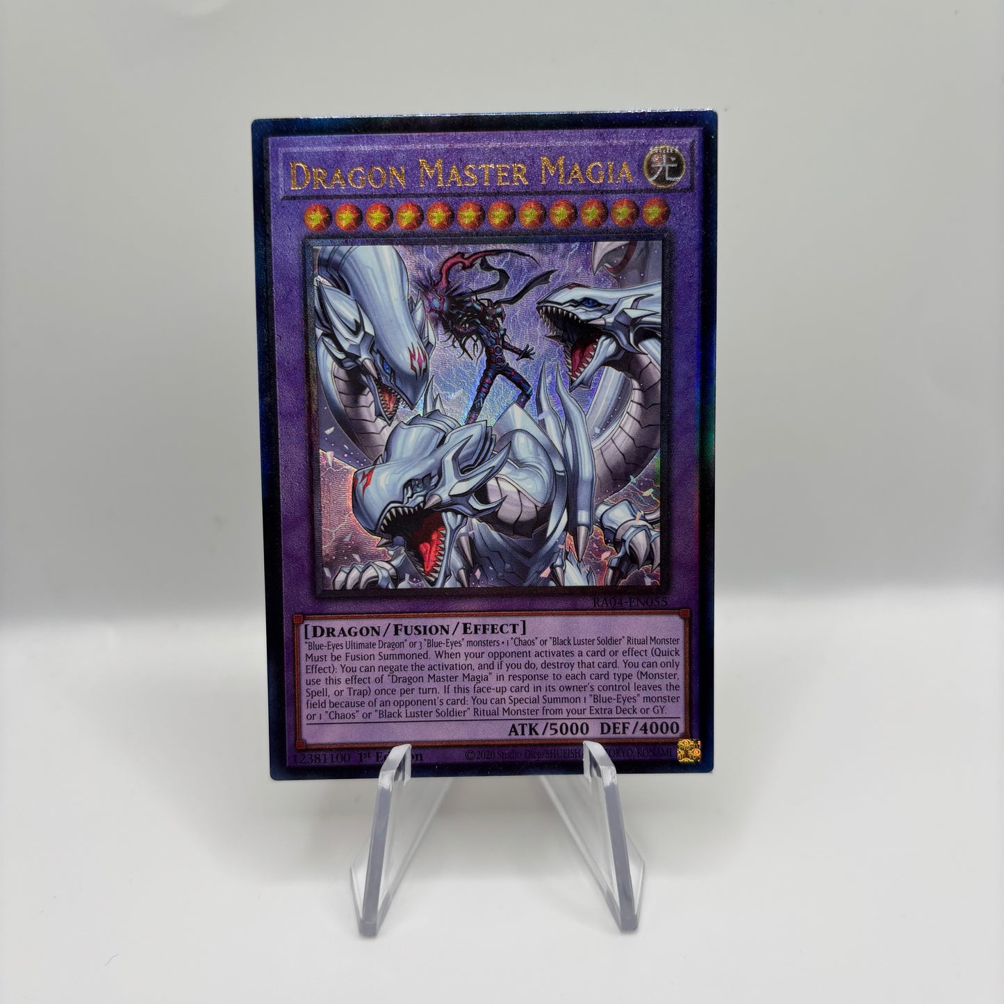 Dragon Master Magia (PUR) - Quarter Century Stampede Single Card