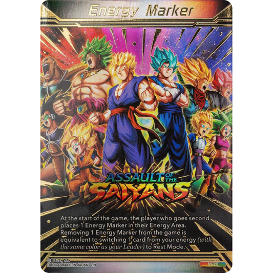 Energy Marker - Assault of the Saiyans (M-20) - Prismatic Clash single card