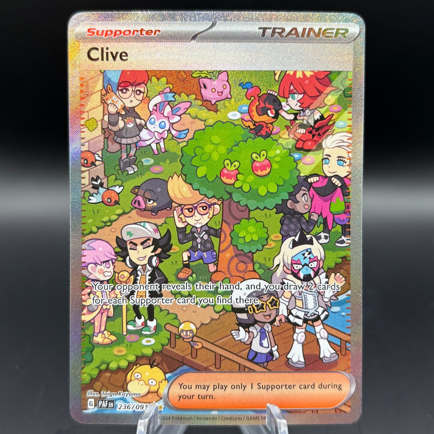 Clive - 236/091 - SV: Paldean Fates Single Card