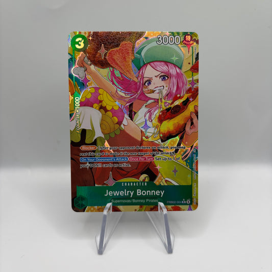 Jewelry Bonney - PRB02-004 (Alternate Art) - Premium Booster -The Best- Vol. 2 Single Card