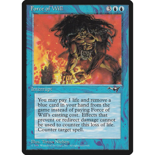 Force of Will - Alliances single card