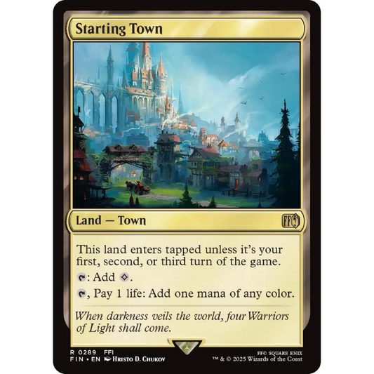 Starting Town - FINAL FANTASY single card
