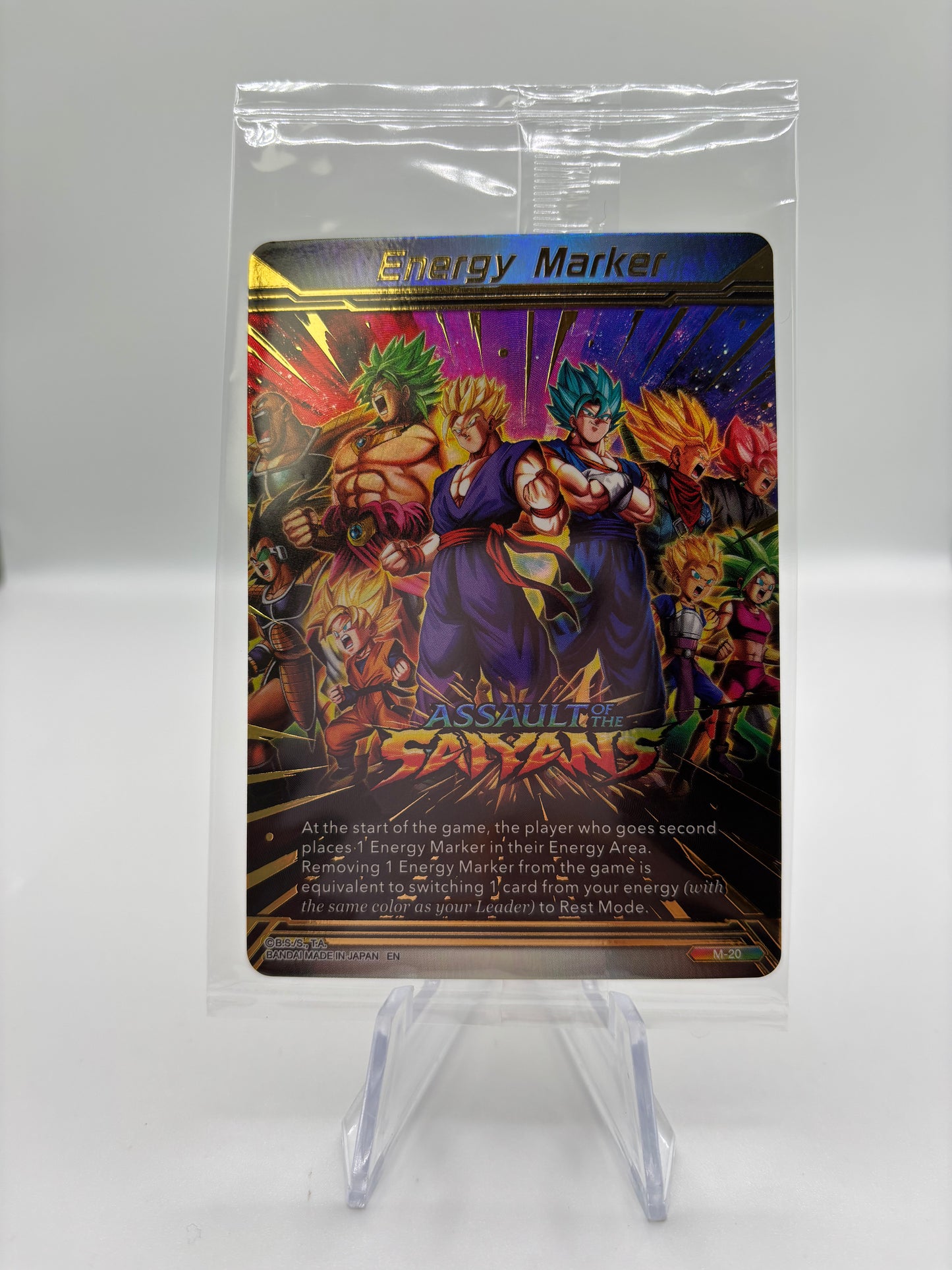 Energy Marker - Assault of the Saiyans (M-20) - Prismatic Clash single card