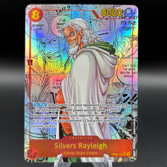 Silvers Rayleigh (Parallel) (Manga) - Two Legends Single Card