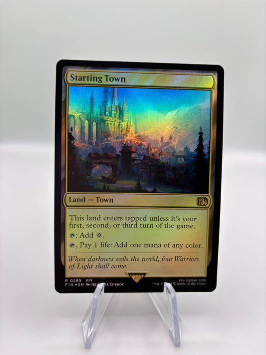 Starting Town - FINAL FANTASY single card