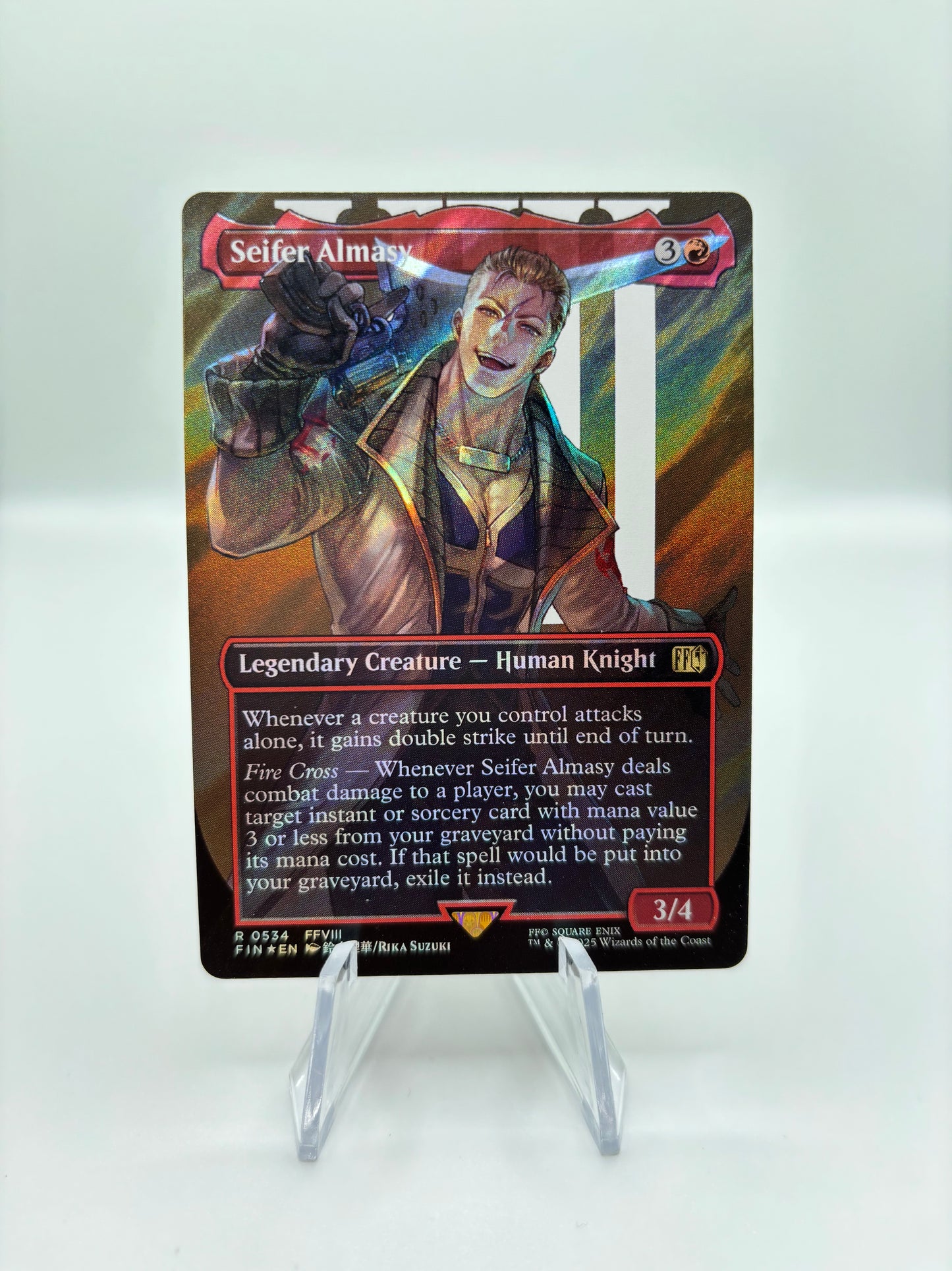 Seifer Almasy (Borderless) (Surge Foil) - FINAL FANTASY single card