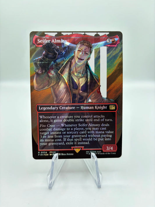 Seifer Almasy (Borderless) (Surge Foil) - FINAL FANTASY single card